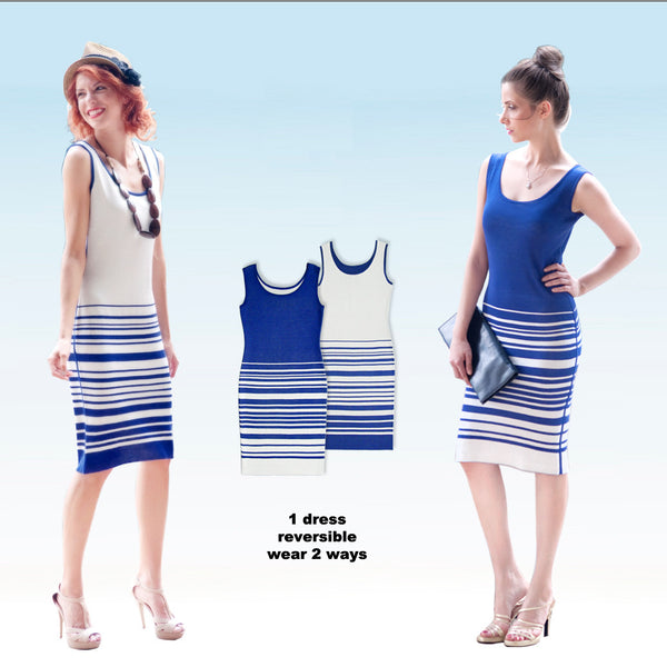 Abbee reversible dress - great for traveling cocktail and business