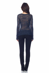 Grace Semi-Sheer Pullover S10019_NVY0_look1_fr_zoom_style1
