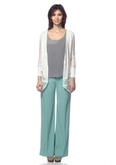 Bianca Soft Reversible Draped Lace Cardigan S10038_WHT0_look2_fr_style1