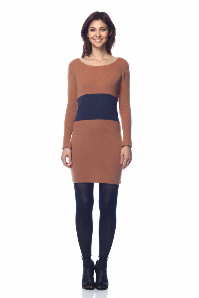 Oksana Scoop Neck Convertible Dress/Cardigan S10057_CMLZ_look1_fr_zoom_style1
