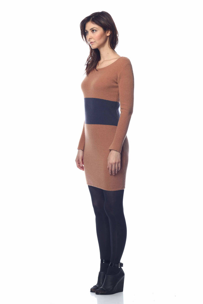 Oksana Scoop Neck Convertible Dress/Cardigan S10057_CMLZ_look1_fr_zoom_style1