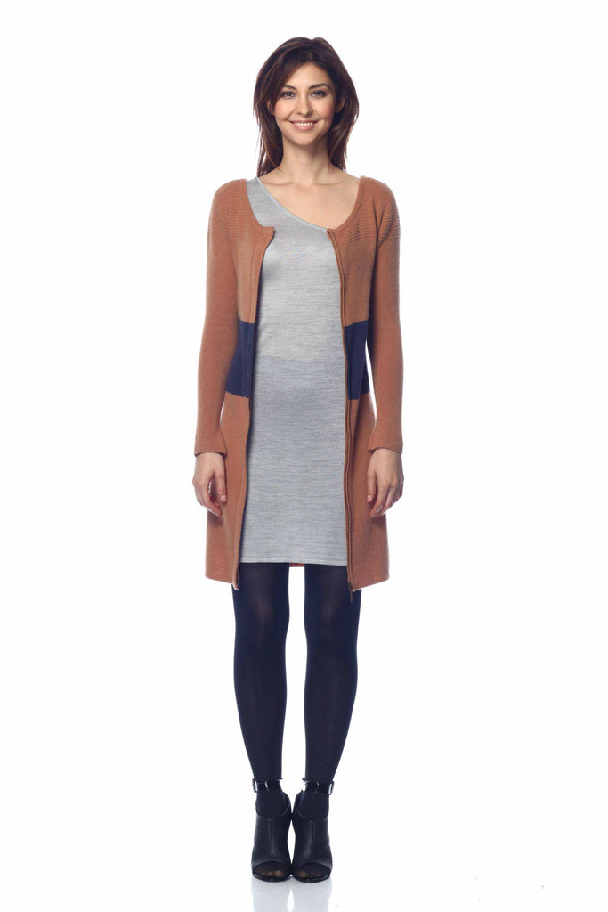 Oksana Scoop Neck Convertible Dress/Cardigan S10057_CMLZ_look2_fr_zoom_style2