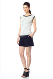 Azzurra Boat Neck Reversible Top S10078_BLUZ_Look2_fr_style2