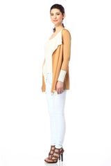 Perla Reversible Draped Jacket/Coat with Matching Sash S10087_GLDZ_Look2_fr_style1
