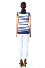 Carla Reversible Round Neck Tank Top S10089_BLUZ_Look1_fr_style1