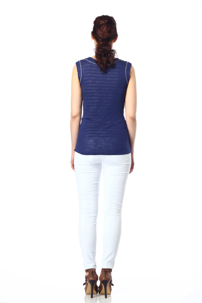 Carla Reversible Round Neck Tank Top S10089_BLUZ_Look2_fr_style2