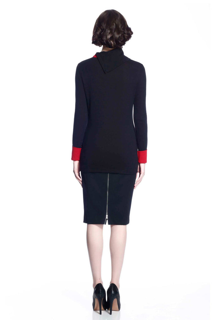 Opal Reversible Pullover - Black/Red S10101B_REDZ_Look2_fr_style1
