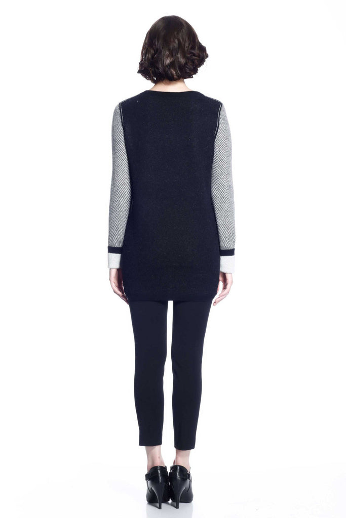 Claudette Reversible Pullover - Black S10102A_BLKZ_Look2_fr_style1