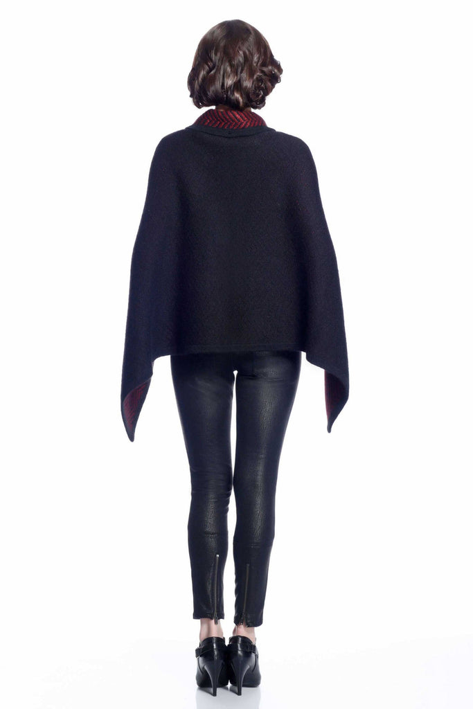 Marcella Reversible 4-Way Cape with Detachable Collar S10118_BLKZ_Look4_fr_style4