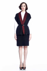Betty 5-Way Reversible Scarf S10120_BLKZ_Look2_fr_style1