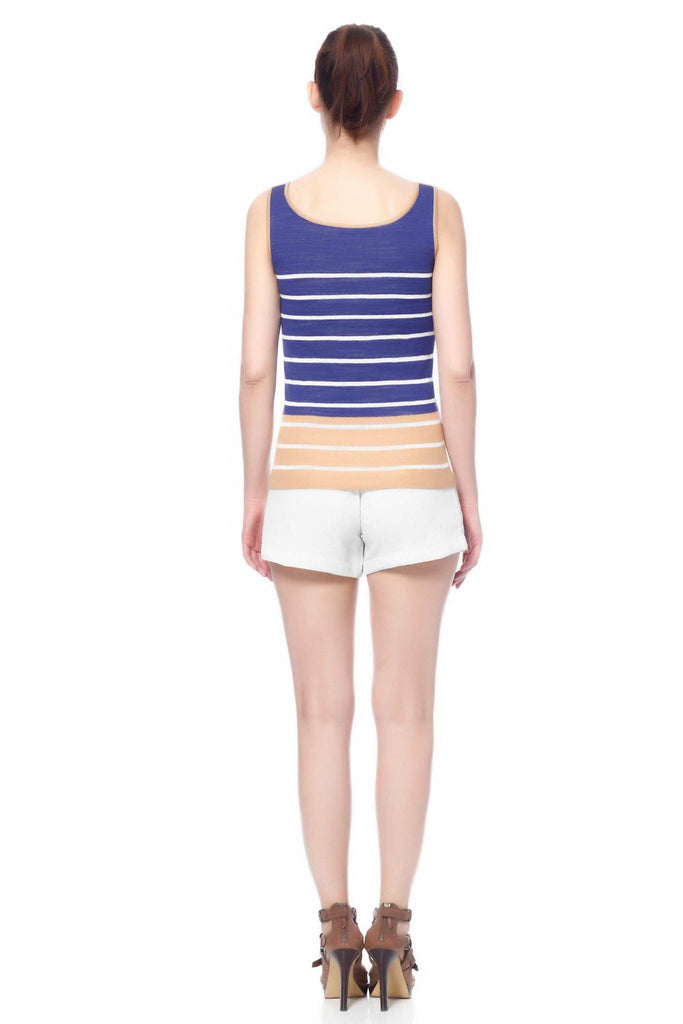 Abelle Reversible Stripe Tank Top S10136A_NVYZ_Look1_Fr_style1
