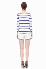 Edith High Neck Cruise Reversible Pullover S10138A_NVYZ_Look2_Fr_style1