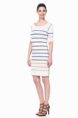 Amandine Reversible 2-Colorway Stripe Dress S10141A_NVYZ_Look1_Sd_style1