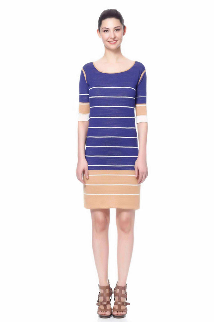 Amandine Reversible 2-Colorway Stripe Dress S10141A_NVYZ_Look2_Fr_style2