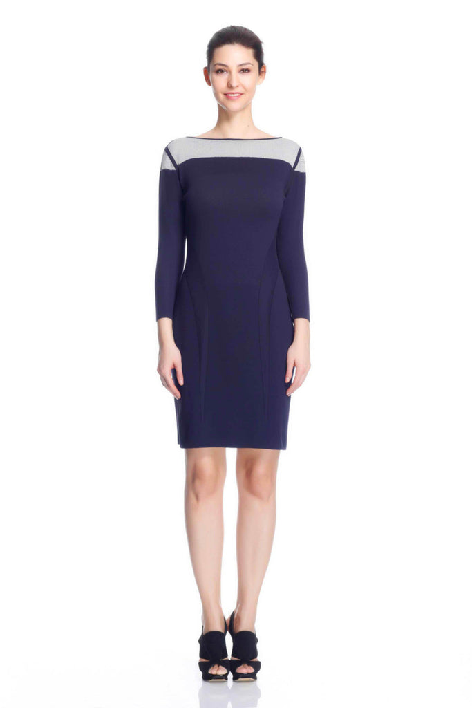 Bela Luxury Boat Neck Reversible Dress S10149_bela_F_02_style1