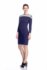 Bela Luxury Boat Neck Reversible Dress S10149_bela_F_02_style1