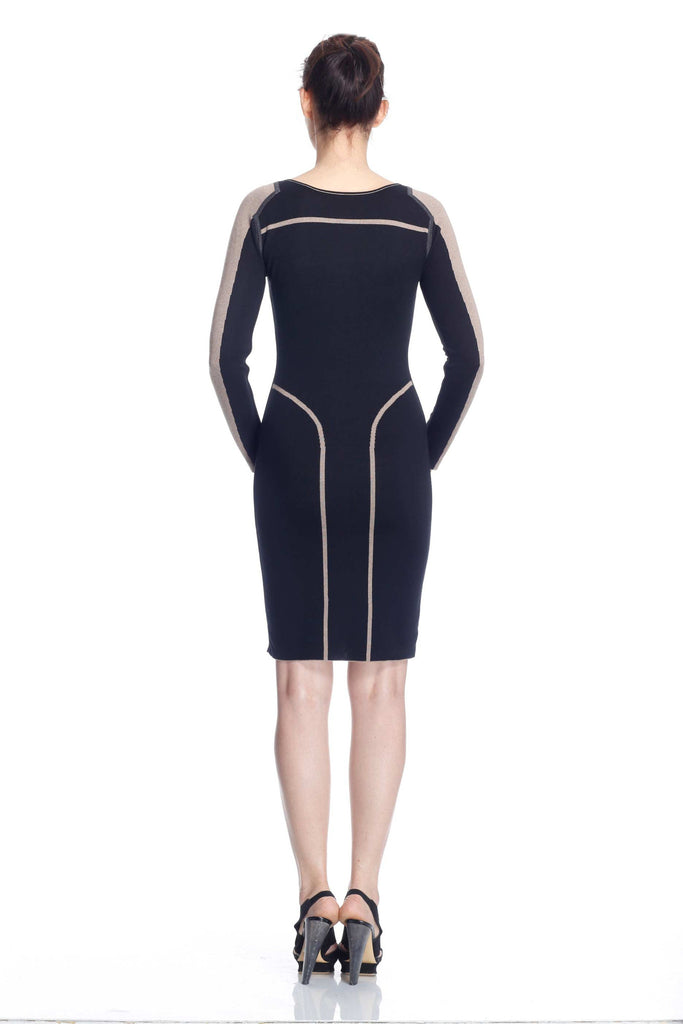 Hana Long Sleeve Reversible Knit-Dress S10149_Hana_style2