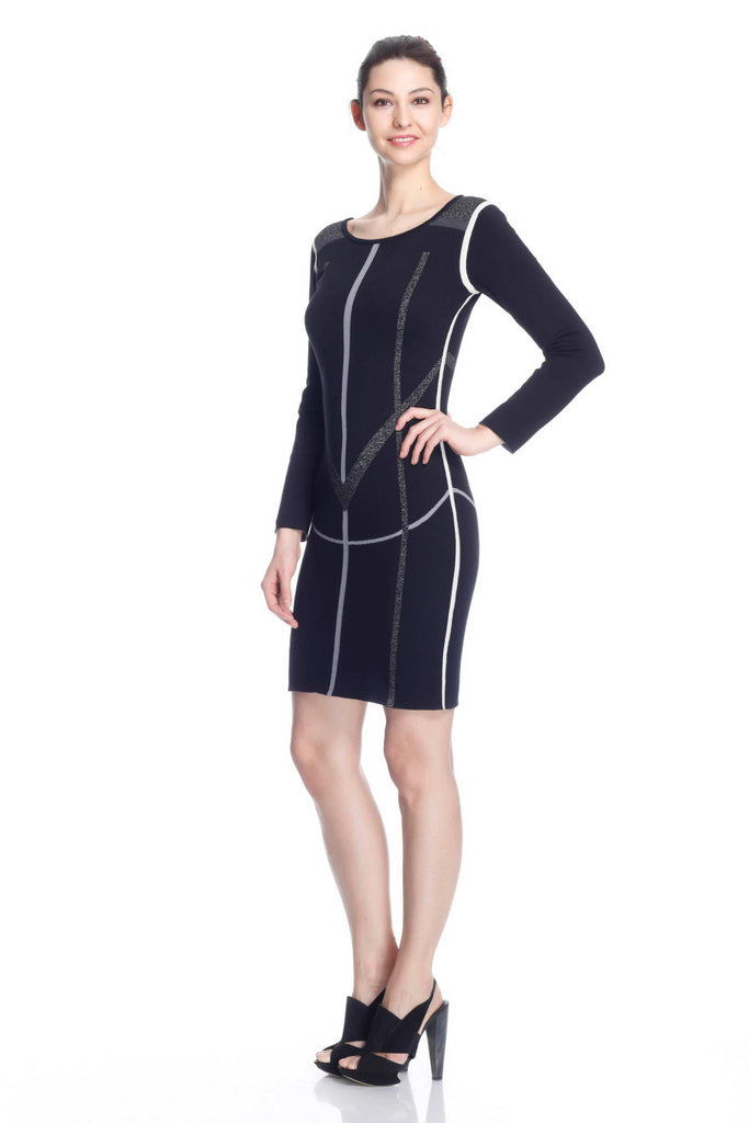 Katerina Long Sleeve Reversible Knit-Dress S10149_katerina_style2