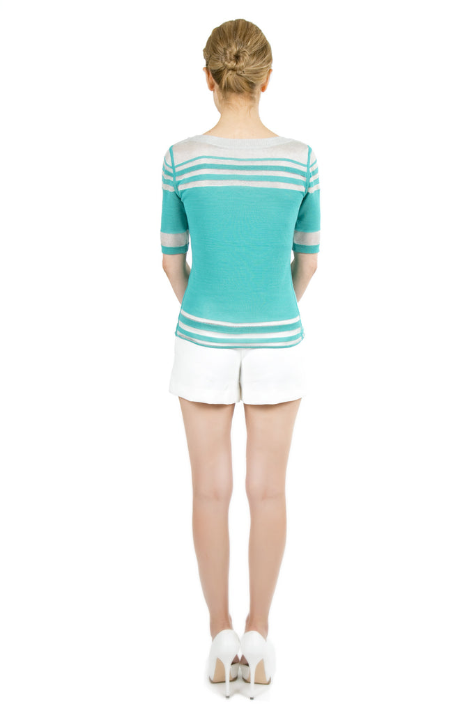 Andonia Round Neck Reversible Pullover S10168_GRNZ_Look1_Bk_style1