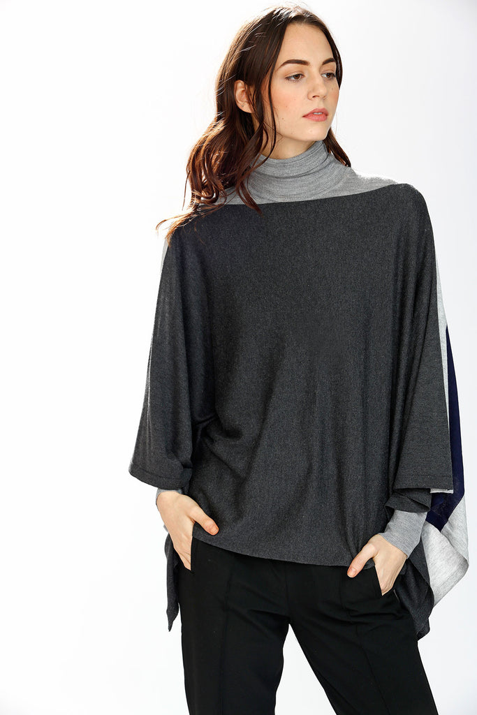 Max 8-Way Scarf/Cape – Navy/Grey/Charcoal S10182A-Max-F-05_style5