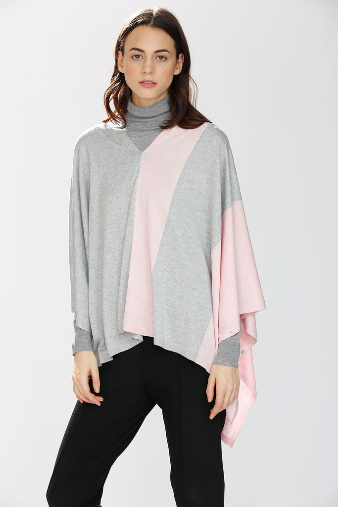 Max 8-Way Scarf/Cape – Pink/Grey S10182B-Max-F-01_style1
