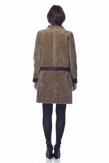 Hayden 6-Way Leather and Faux Shearling Jacket/Coat S10064_BRN0_look2_fr_zoom_style2