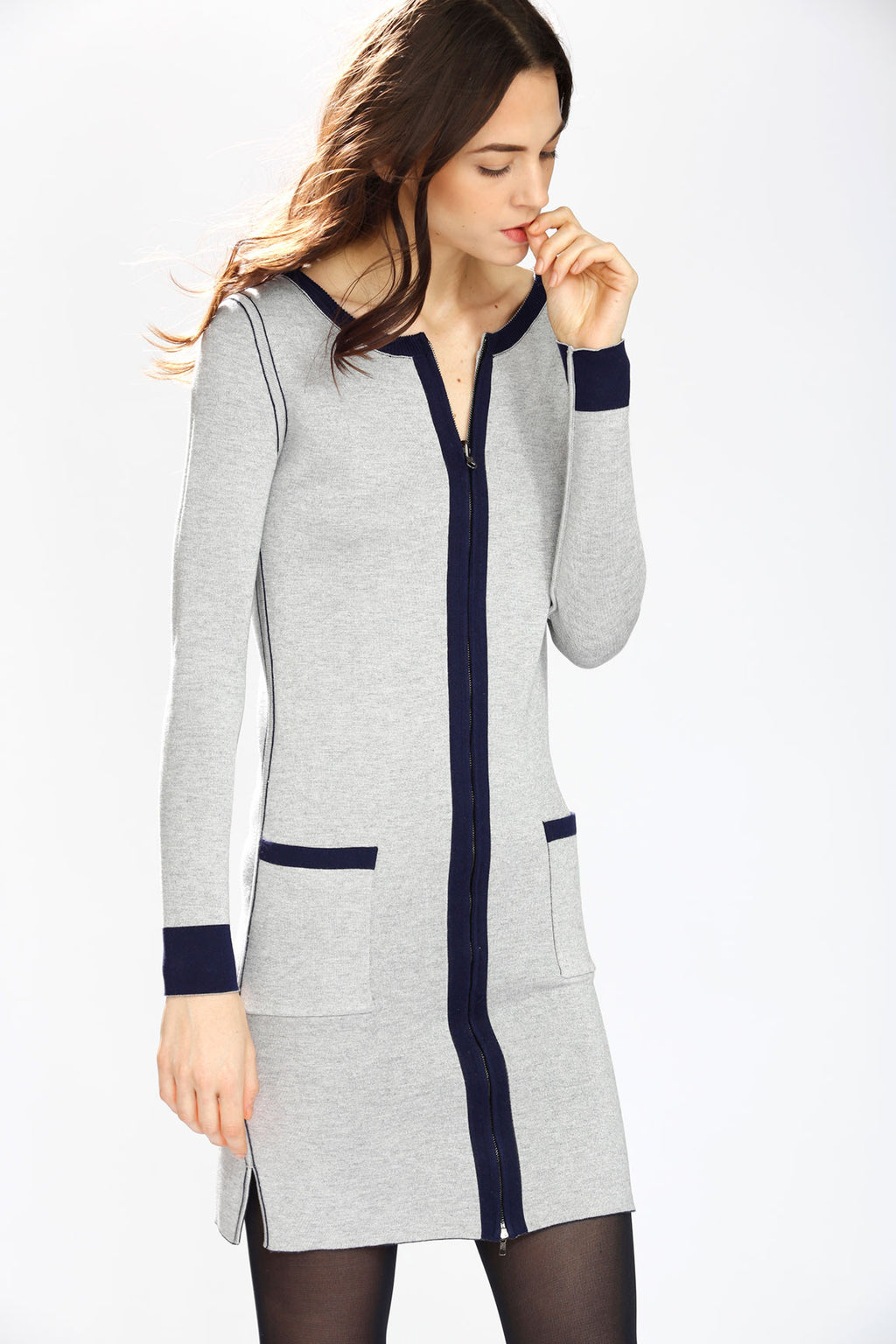 【試着のみ】2way Ds Cardigan【CURRENTAGE】 SALE】2way Damage Processing Cardigan